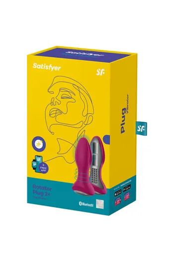 Satisfyer Rotator Plug 2+ Connect App: Intense Anal Vibration & Rotation