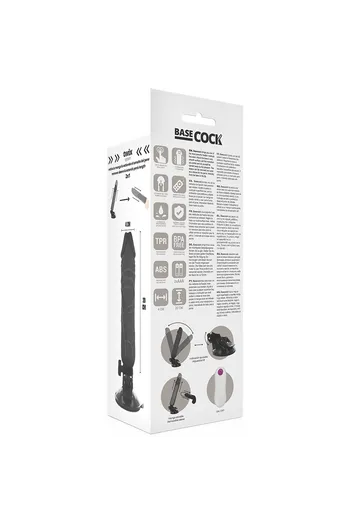 BASECOCK: Realistic Vibrators with Suction Cup Base & Remote Control