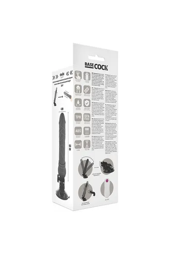 BASECOCK: Realistic Vibrating Dildos with Suction Cup Base | Made in USA