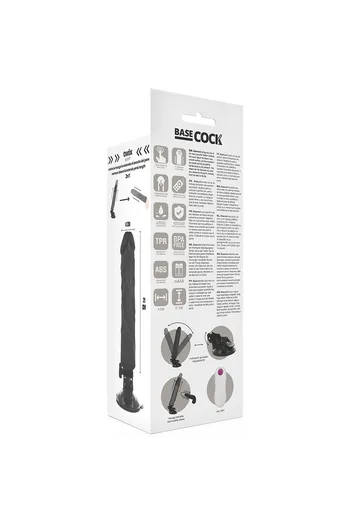 BASECOCK Realistic Vibrators - Handmade USA Dildos with Suction Base