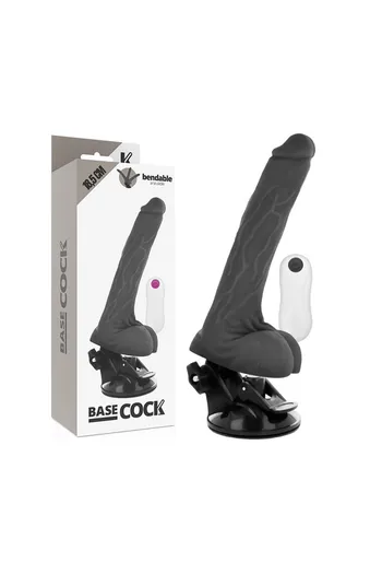 BASECOCK: Realistic Articulating Vibrating Dildos with Remote | Made in USA
