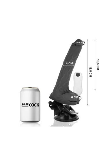 BASECOCK: Vibromassaggiatori Realistici Articolabili con Telecomando | Made in USA