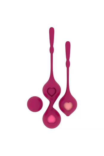 Deva by Rithual: Pelvic Training Kit with 4 Vaginal Balls for Toning and Enhancing Pleasure
