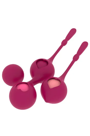 Deva by Rithual: Pelvic Training Kit with 4 Vaginal Balls for Toning and Enhancing Pleasure