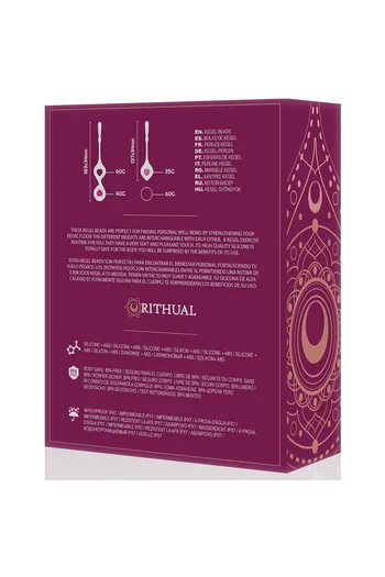 Deva by Rithual: Pelvic Training Kit with 4 Vaginal Balls for Toning and Enhancing Pleasure