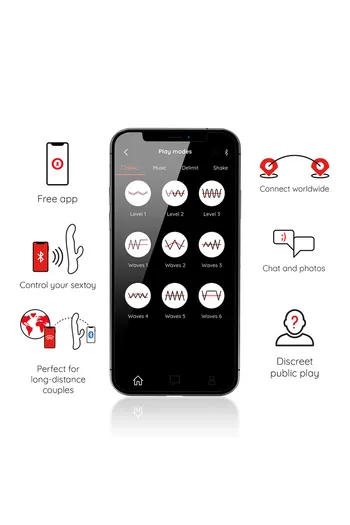 ONINDER - OSLO VIBRATION & ROTATION PINK - FREE APP