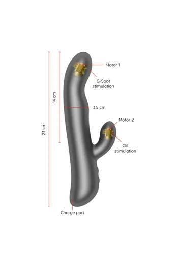 ONINDER - OSLO VIBRATION & ROTATION PINK - FREE APP