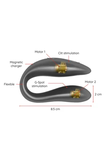 Couples Vibrator with App: Shared Pleasure Experience