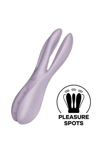 Satisfyer Threesome 2: The 3-Motor Vibrator for Intense Sensual Experiences