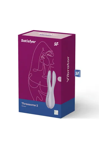 Satisfyer Threesome 2: The 3-Motor Vibrator for Intense Sensual Experiences