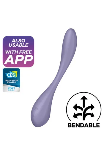 Satisfyer G-Spot Flex 5 Connect App - Il Vibroflessibile Multifunzione per il Punto G