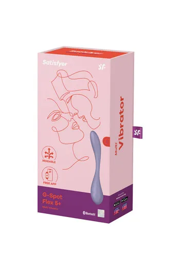 Satisfyer G-Spot Flex 5 Connect App - The Flexible Multi-Vibrator for G-Spot Stimulation