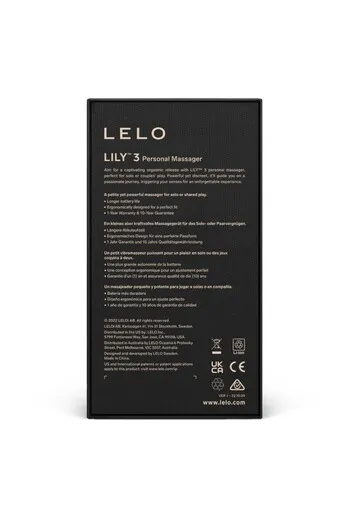 LILY™ 3 Maschiatore Personale: 10 Modi di Vibrazione per Esperienze Intense