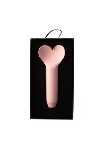 Amour™: Heart-Tipped Bullet Vibrator for Fluttering and Deep Sensations