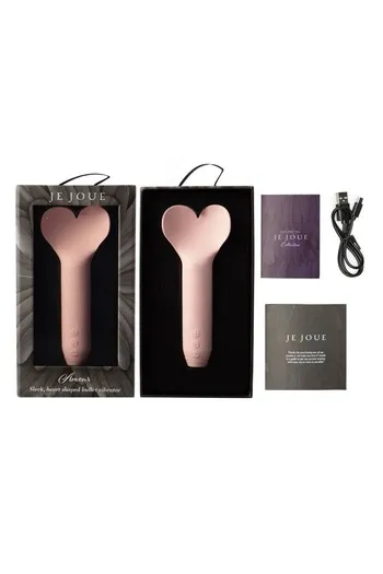 Amour™: Heart-Tipped Bullet Vibrator for Fluttering and Deep Sensations
