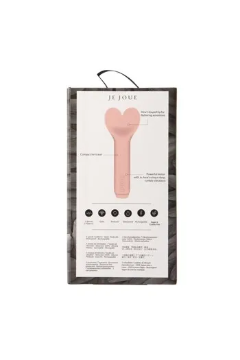 Amour™: Heart-Tipped Bullet Vibrator for Fluttering and Deep Sensations