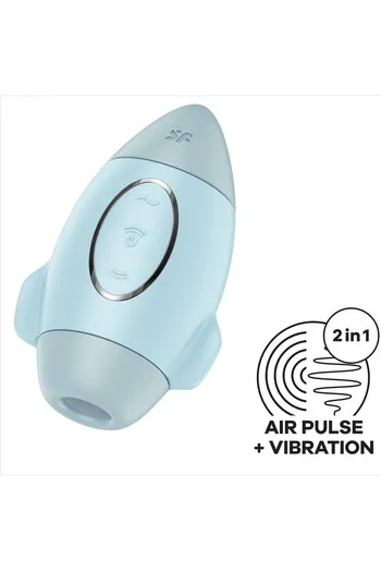 Satisfyer Mission Control: Vibratore Air Pulse per Principianti | Stimolazione Clitoridea