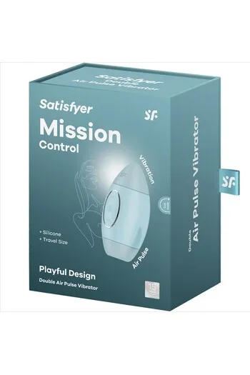 Satisfyer Mission Control: Vibratore Air Pulse per Principianti | Stimolazione Clitoridea