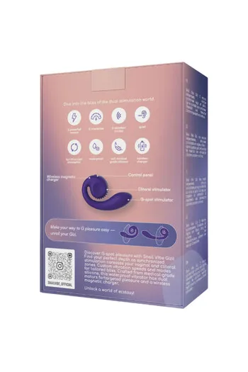 Snail Vibe Gizi: Dual G-Spot and A-Spot Stimulation