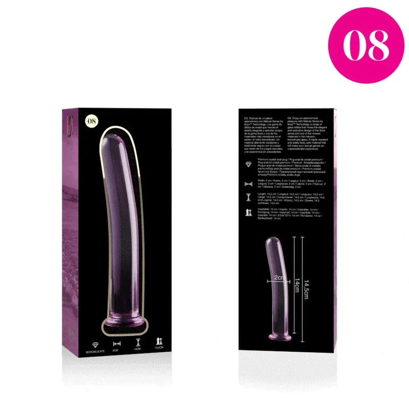 Borosilicate Glass Anal Plug - Premium Sensory Experience