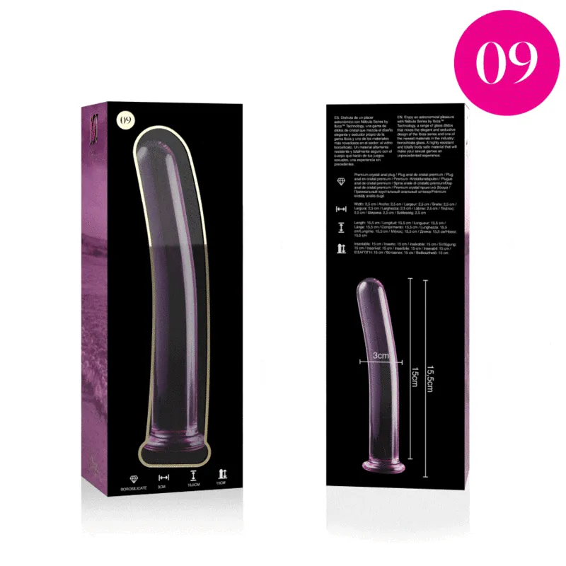 Borosilicate Glass Anal Plug - Premium Sensory Experience
