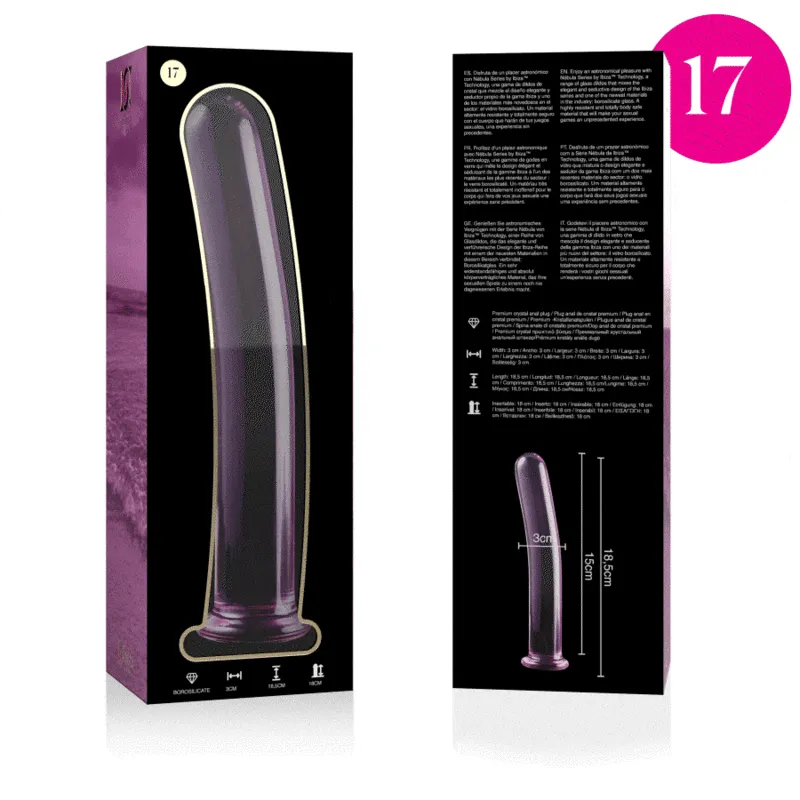 Borosilicate Glass Anal Plug - Luxury Experience
