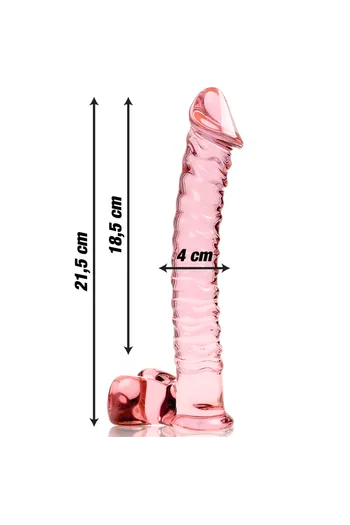 Nebula Series Anal Plug in Borosilicate Glass