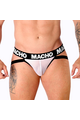 MX26X1 JOCK White Semi-Transparent Jockstrap - Support & Sensuality