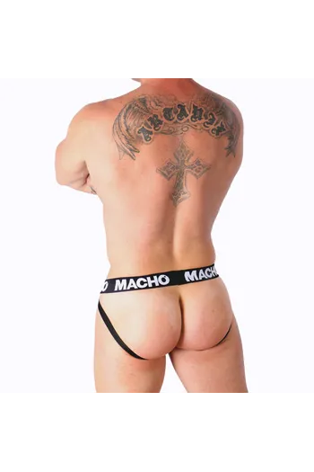 Suspensorio Semitrasparente MX26X1 JOCK Bianco - Eleganza e Sensualità