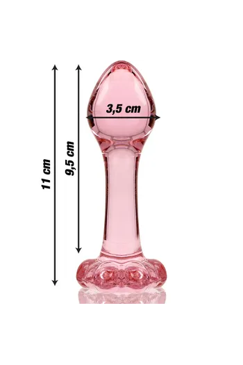 Plug Anale in Vetro Borosilicato - Esperienza di Lusso