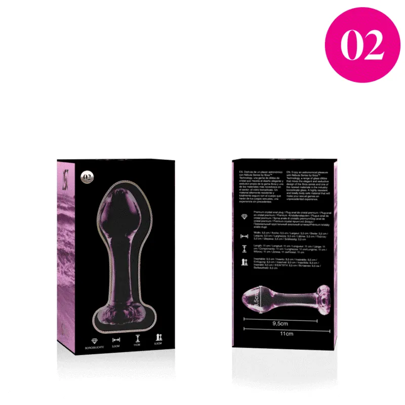 Borosilicate Glass Anal Plug - Luxury Experience