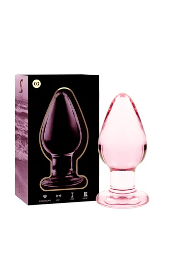 Borosilicate Glass Anal Plug - Luxury Experience