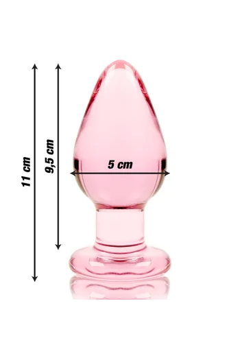 Plug Anale in Vetro Borosilicato - Esperienza di Lusso