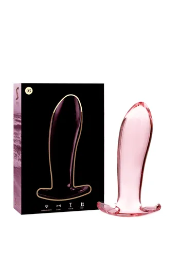 Plug Anale in Vetro Borosilicato - Esperienza di Lusso