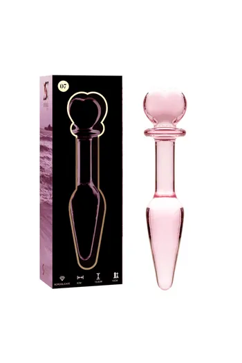 Plug Anale in Vetro Borosilicato - Esperienza di Lusso