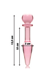 Borosilicate Glass Anal Plug - Luxury Experience