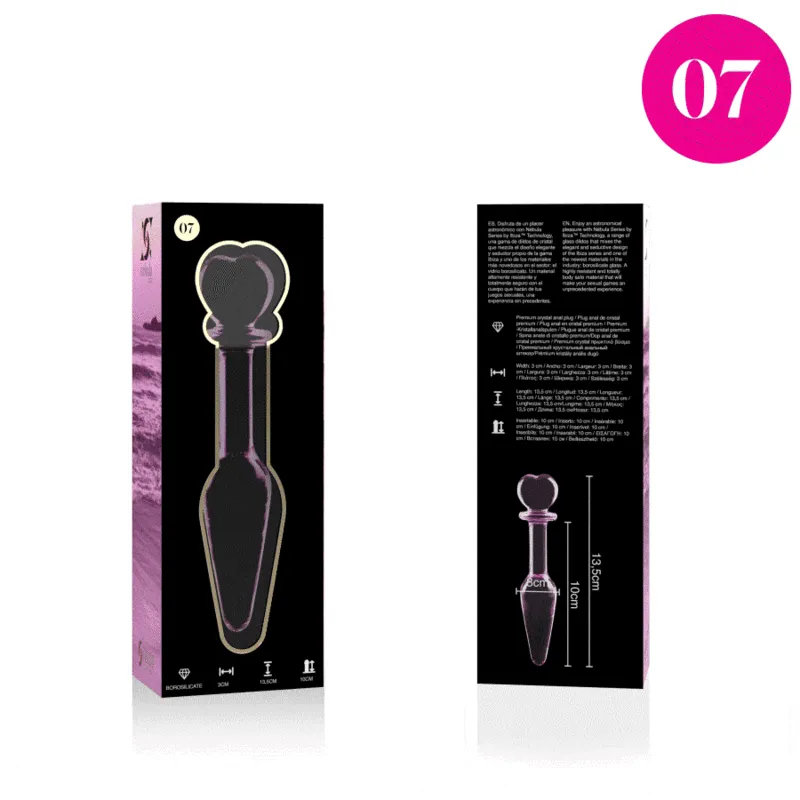 Borosilicate Glass Anal Plug - Luxury Experience