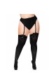 Leg Avenue Thigh High Stockings with Bow - Elegance and Seduction