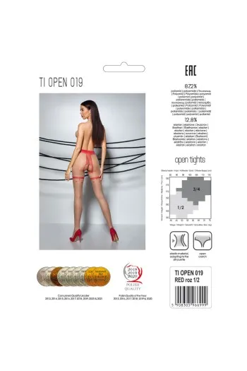 Elegant Passion Stockings with Thigh Opening | Luxury EU Lingerie