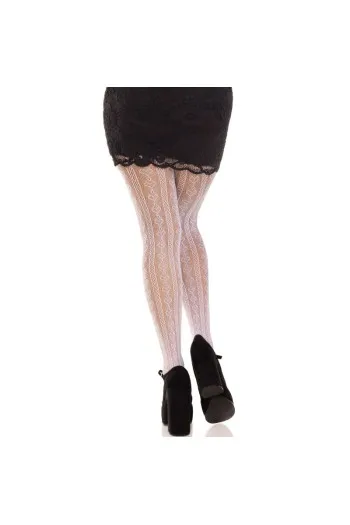Calze a Rete Sweetheart Net Leg Avenue - Cuori e Fiocchi Kawaii