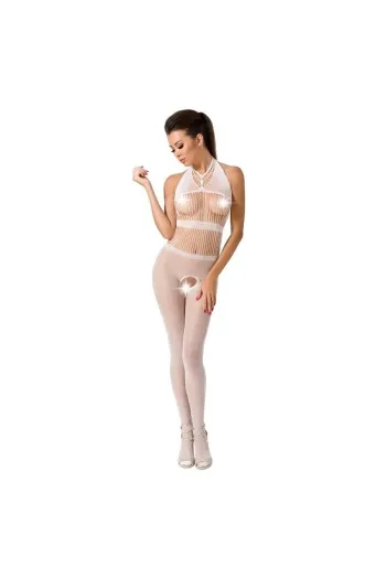 Body in rete Passion BS048 con apertura cavallo - Lingerie sexy italiana