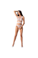 Body in rete sexy Passion BS083 - Lingerie con pizzo e trasparenze