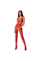 Passion BS085 Mesh Bodysuit - Sexy Lingerie with Opening and Sheer Details