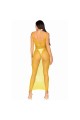 Vestito Lungo in Rete con Schiena Scoperta - Eleganza Bohémien | Leg Avenue