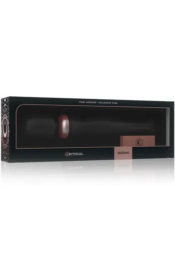Akasha Wand: Massaggiatore Esteriore Discreto con 20 Modalità Vibrazione | Rithual