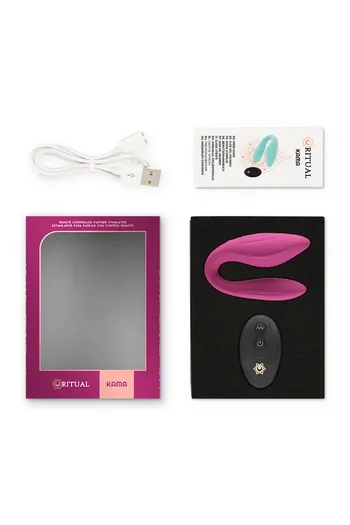 Ritual Kama: Vibrazione Doppia per Coppie - Giocattolo Erotico con Telecomando