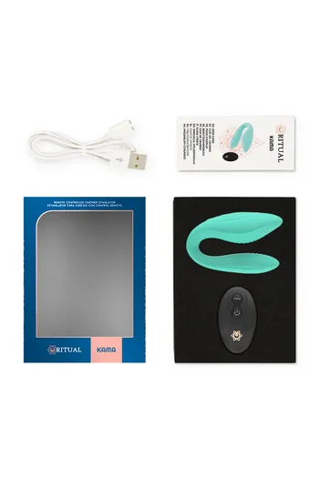 Ritual Kama: Vibrazione Doppia per Coppie - Giocattolo Erotico con Telecomando