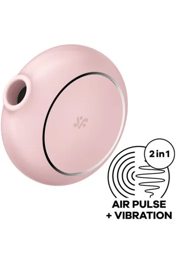 Satisfyer Pro To Go 3: Dual Vibrator with Air-Pulse Technology | Small & Portable