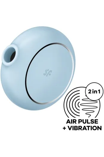 Satisfyer Pro To Go 3: Vibratore Doppio con Tecnologia Air-Pulse | Piccolo e Portatile