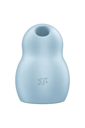 Dual pulse air vibrator for on-the-go pleasure